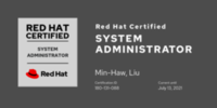 RHCSA Certificate